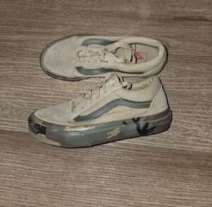 Vans Old Skool Shoes Camo Sidewalk Cornstalk Skate Sneakers Size 13